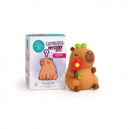 Jucarii Caini - Leopet Jucarie Capybara Latex Mystery Box pentru Caini 9x8 Cm
