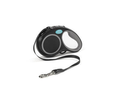Lese, zgarzi si hamuri - Leopet Lesa Retractabila pentru Caini Black