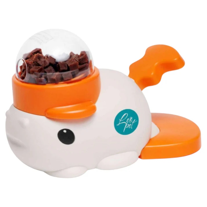 Jucarii Caini - Leopet Smart Push Interactive Snack Dispenser pentru Caini si Pisici