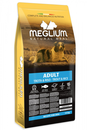 Meglium - Meglium Dog Sensible Fish&Rice 14kg