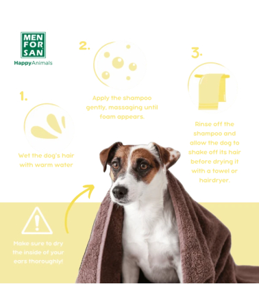 Menforsan Sampon pentru Catelusi cu Piele Atopica si Sensibila 300 ML [1]