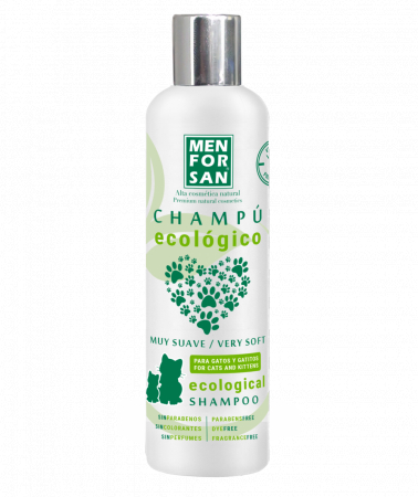Sampoane si Balsamuri - Menforsan Shampoo Ecologic for Cats and Kittens 300 Ml
