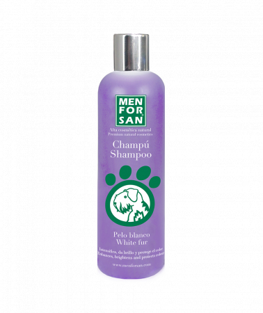 Sampoane, balsamuri si parfumuri - Menforsan Shampoo for White Coat/ Blana Alba 300 Ml