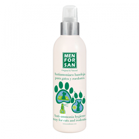Sampoane si Balsamuri - Menforsan Spray antiamoniac pentru litiere si custi pisici si rozatoare 125 Ml