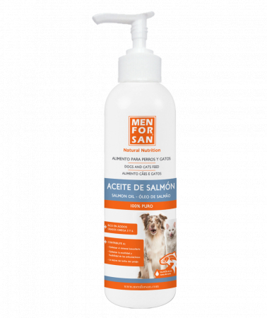 Import - Menforsan Ulei de Somon pentru Caini si Pisici 500 Ml
