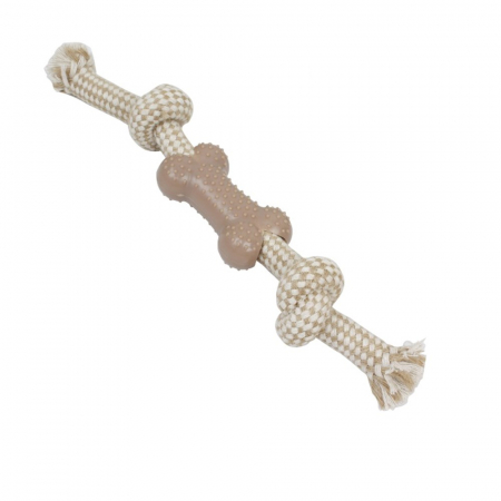 Caini - Mon Petit Ami Jucarie Os cu Sfoara pentru Caini TOY3979
