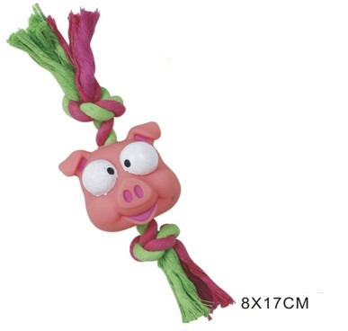 Jucarii Caini - Mon Petit Ami Jucarie Vinil cu Sfoara - TOY3863