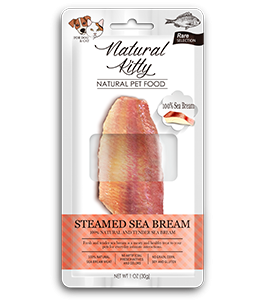 Recompense si Delicii pentru Pisici - Natural Kitty Recompensa Steamed Dorada File 30 Gr
