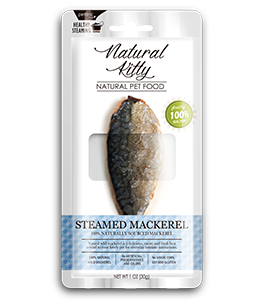 Recompense si Delicii pentru Pisici - Natural Kitty Recompensa Steamed Macrou File 30 Gr