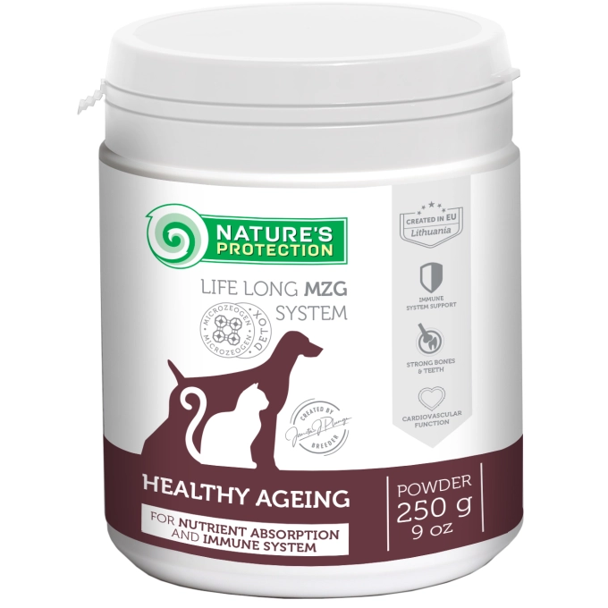PENTRU CÂINI - Nature's Protection Healthy Ageing Formula, for Senior Dogs and Cats Joints & Bones