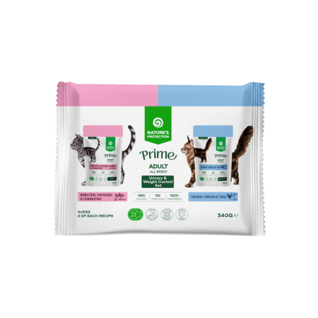 Nature's Protection - Nature's Protection Prime Mix Urinary & Weight Control 4x85 Gr