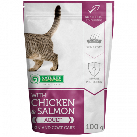 Import - Nature's Protection Skin and Coat Chicken&Salmon 100 G
