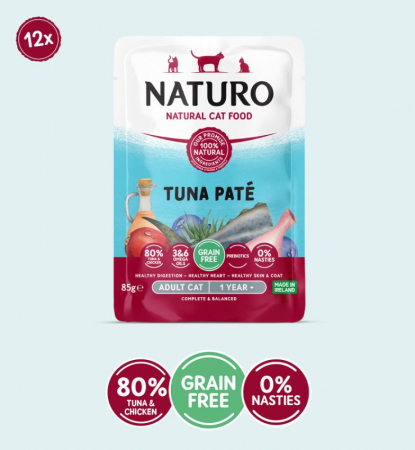 Import - Naturo Adult Cat Mousse cu Ton 85g