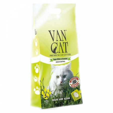 Pisici - Nisip Igienic Pisici VanCat Pine Compact 5 Kg