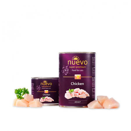 Nuevo - Nuevo Cat Adult Cu Pui Conserva