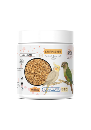 Hrana Pasari - Papagaya Chirp&Chew Mealworm Recompense Viermi de Faina pentru Papagali