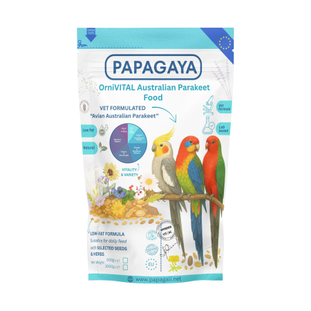 Pasari - Papagaya OrniVital Avian Australian Parakeet Hrana Hipocalorica pentru Papagali