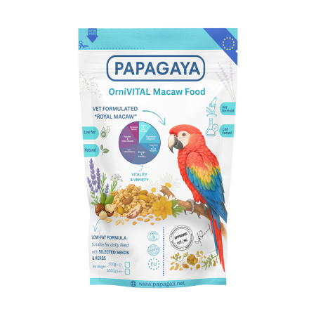 Pasari - Papagaya OrniVital Royal Macaw Hrana Hipocalorica pentru Papagali Ara
