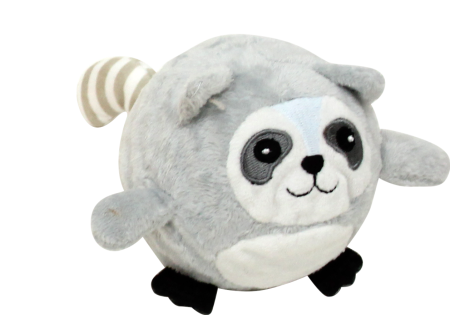 Jucarii Caini - Pawise Happy Bouncer Raccoone 8 Cm