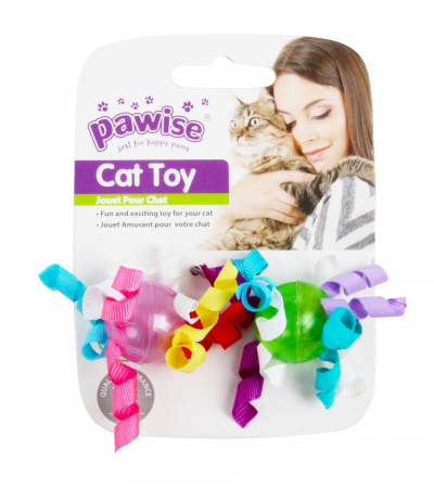 Jucarii Pisici - Pawise Cat 2 Mingi