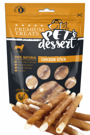 Recompense si Delicii pentru Caini - Pet's Desert Dog Chicken Stick LSC-44