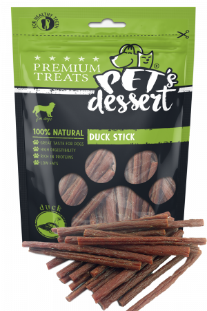 Recompense si Delicii pentru Caini - Pet's Desert Dog Duck Stick 80G LSS-02
