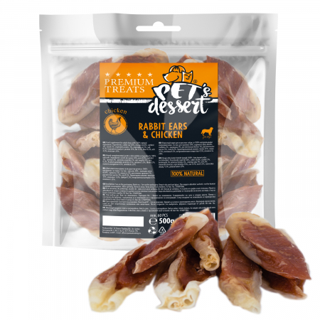 Caini - Pet's Desert Dog Rabbit Ears&Chicken LSR-04(2)