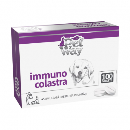 Caini - Petway Immuno Colastra - 100 Tablete