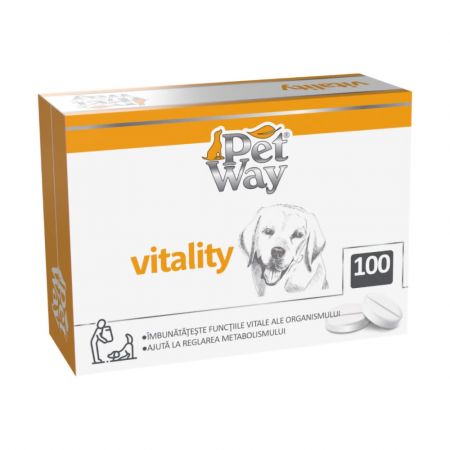 Suplimente Nutritive Caini - Petway Vitality - 100 Tablete
