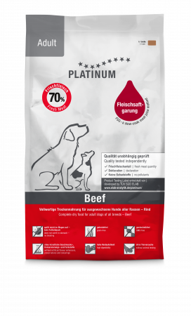 Platinum - Platinum Dog Adult Talie Medie si Mare cu Vita