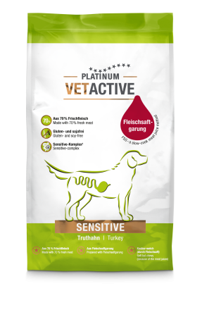 Diete Veterinare Caini - Platinum Vetactive Sensitive Cu Curcan