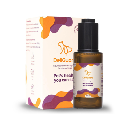 Suplimente Nutritive Caini - Postbiotic DeliGuard Suport Digestiv pentru Caini si Pisici