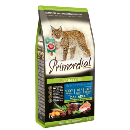 Primordial - Primordial GF Holistic Cat Adult cu Somon si Ton