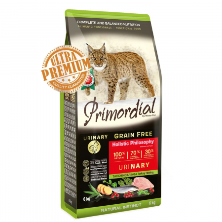 Primordial - Primordial Grain-Free Holistic Cat Adult Urinary Curcan si Hering
