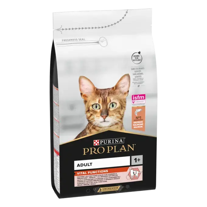 Pro Plan - Pro Plan Cat Adult Vital Function cu Somon