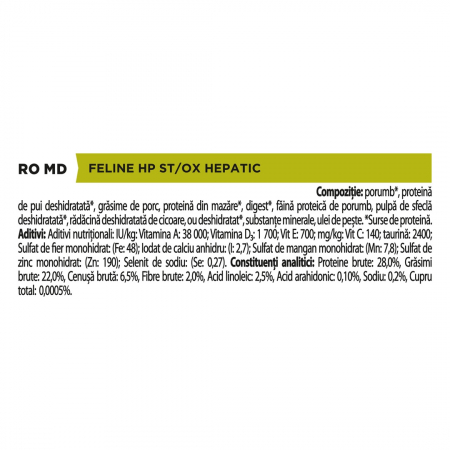 Pro Plan Cat Veterinary Diets HP  St/Ox Hepatic 1.5 Kg [2]