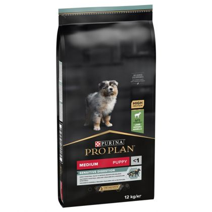 Pro Plan - Pro Plan Medium Puppy Sensitive Miel si Orez 12 Kg