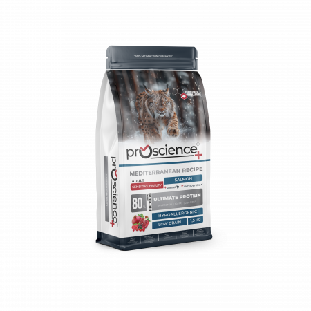 Pro Science - Pro Science Adult Cat Hair Skin & Beauty cu Somon