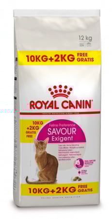 Hrana Uscata Pisici - Royal Canin Exigent Savour 10 + 2 Kg Gratis