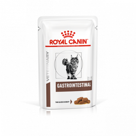 Diete Veterinare Pisici - Royal Canin Gastro Intestinal Cat Plic