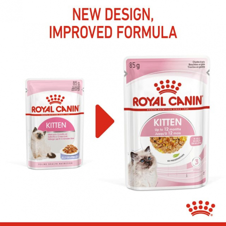 Royal Canin Kitten In Jelly Plic 85 G [3]