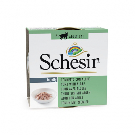 Pisici - Schesir Pisica Adult Ton si Alge Conserva
