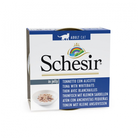 Pisici - Schesir Pisica Adult Ton si Gelatina Conserva