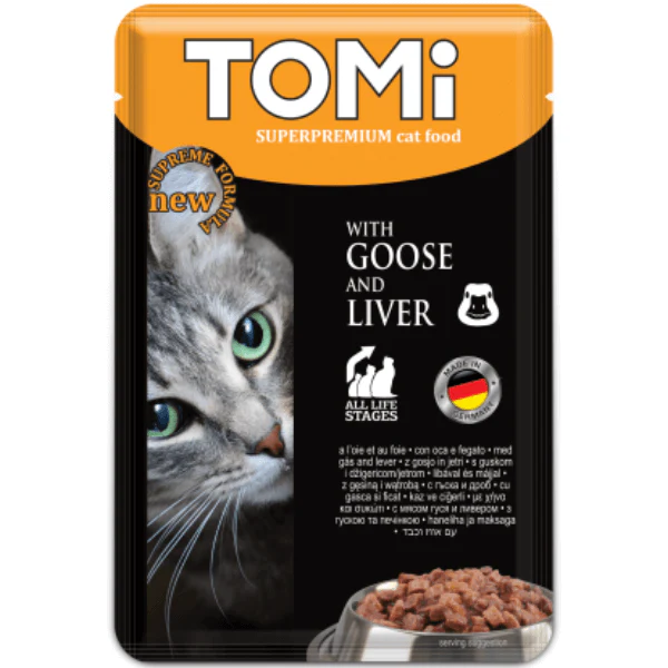 Tomi - Tomi Cat Adult Gasca Si Ficat Plic