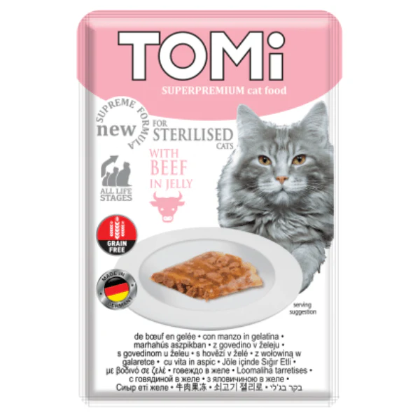 Tomi - Tomi Cat Adult Vita Plic pentru Sterilizata
