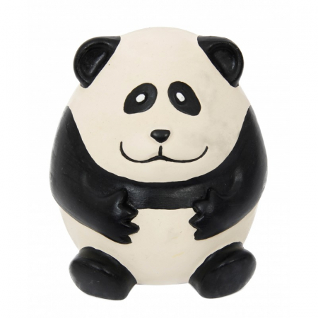 TOY1692 Jucarie panda din latex 8 cm Alb/negru [1]