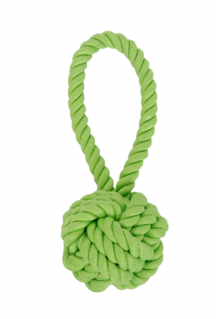 Caini - TOY1838 Jucarie sfoara pentru caini; 20xdiametru 8cm; Aroma de menta