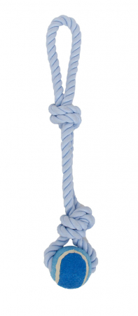 Caini - TOY2248 Jucarie sfoara cu minge de tenis