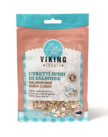 Pisici - Viking Cat Recompense Mini Cubulete Sushi cu Somon 50 Gr