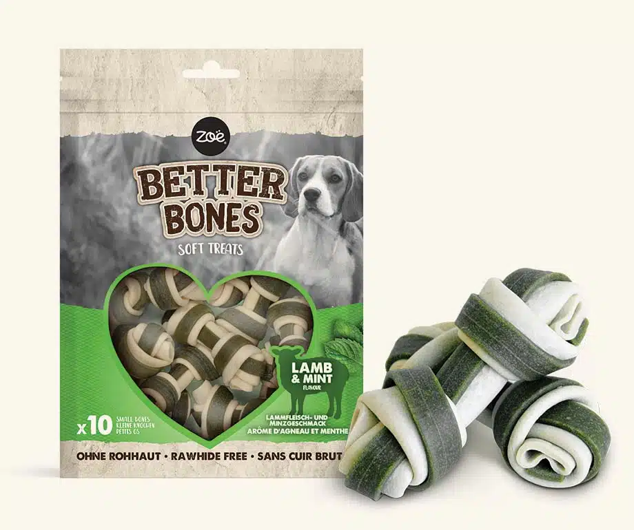 Recompense si Delicii pentru Caini - Zoe Better Bones cu Miel si Menta